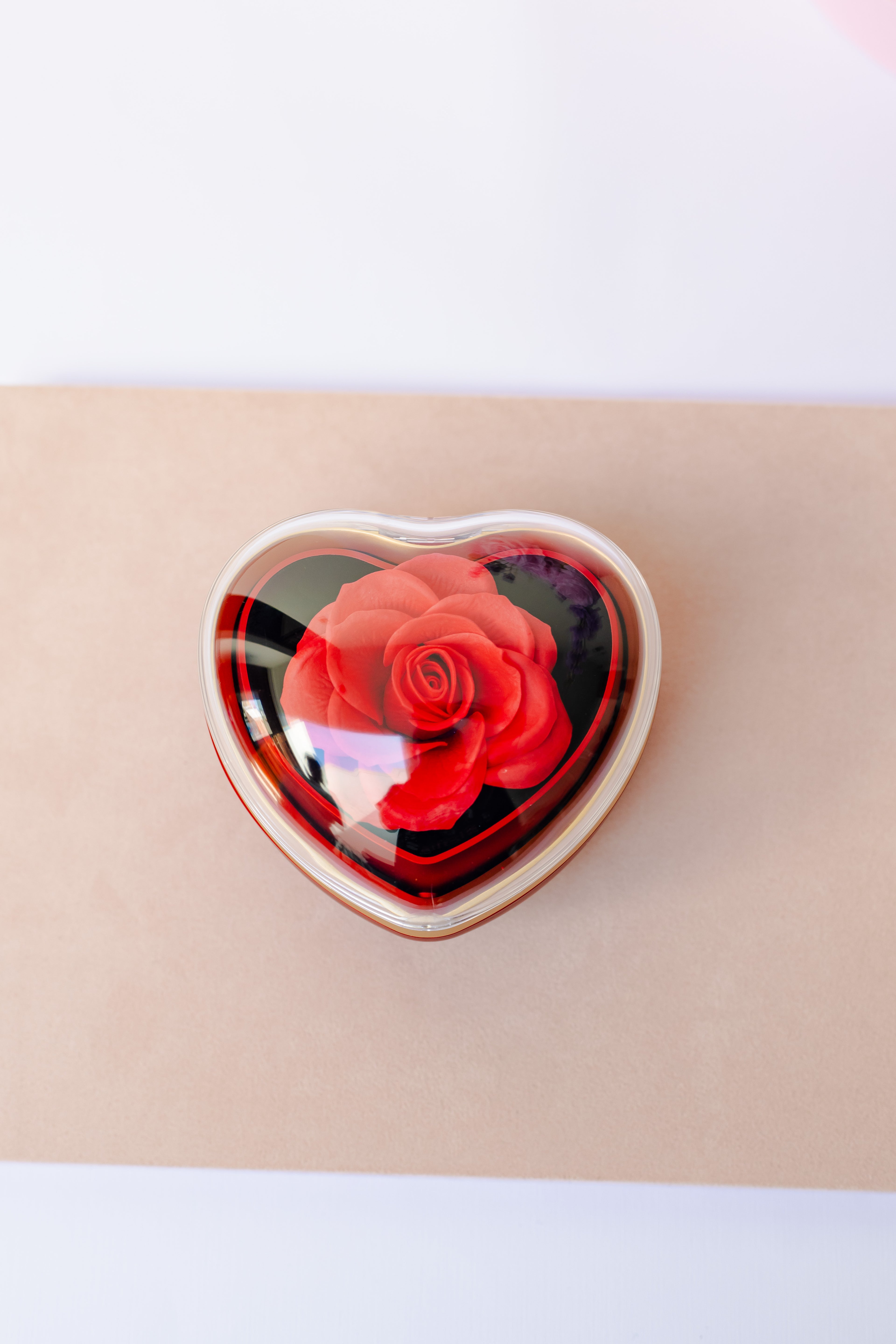 Cofre Corazon Rosa