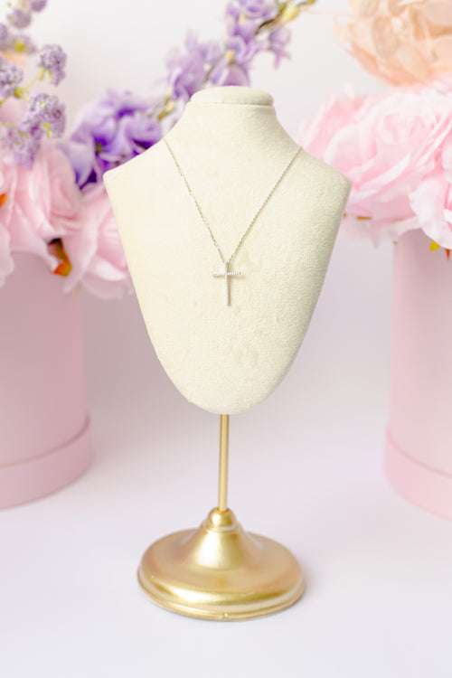 Collar Cruz Pedreria
