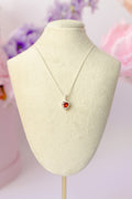 Collar Dije Corazon Cristal (Variantes)