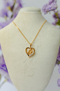 Collar Dije Corazon Mama