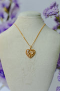 Collar Dije Corazon Pies