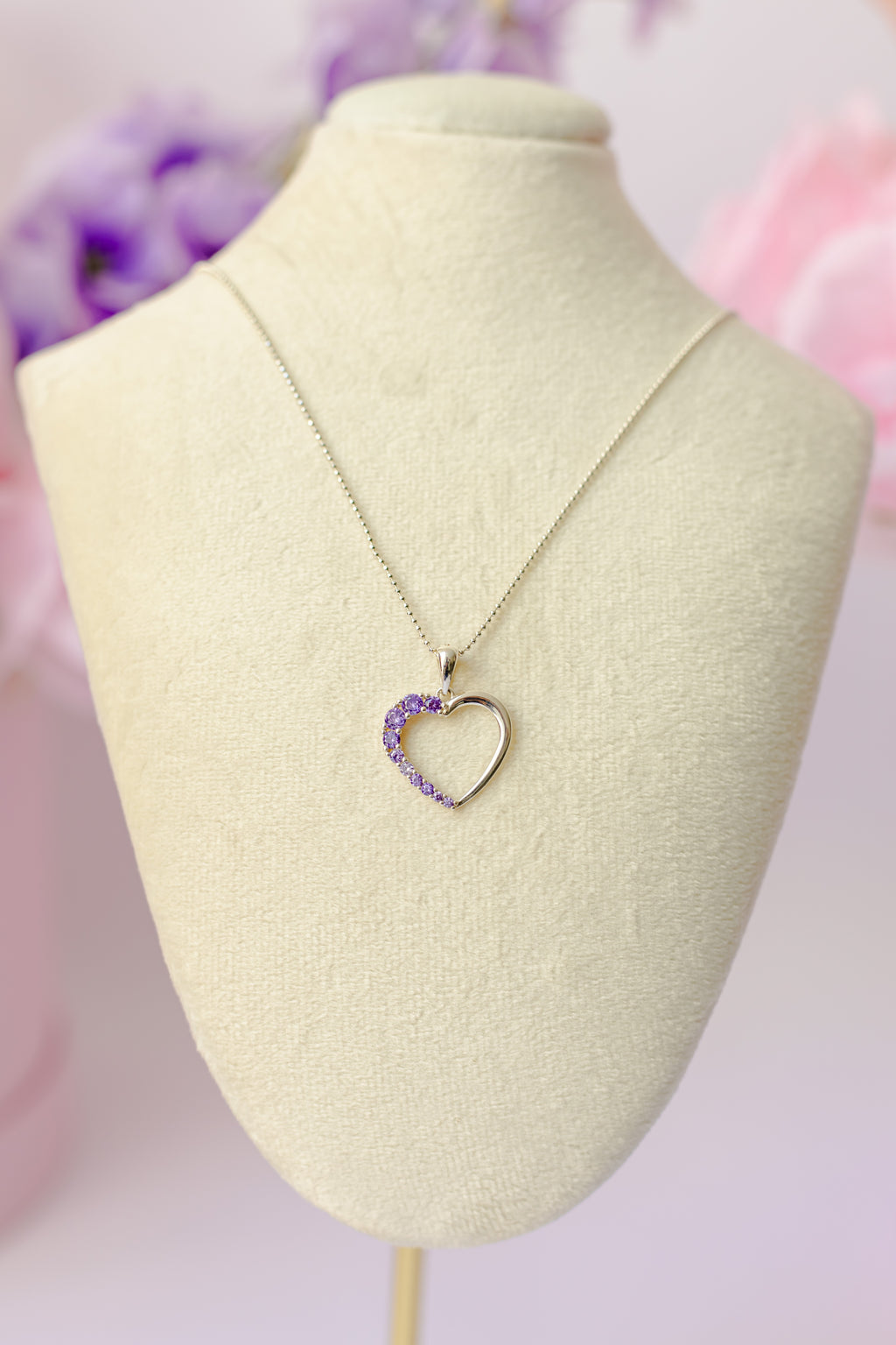 Collar Dije Corazon Silueta (Variantes)
