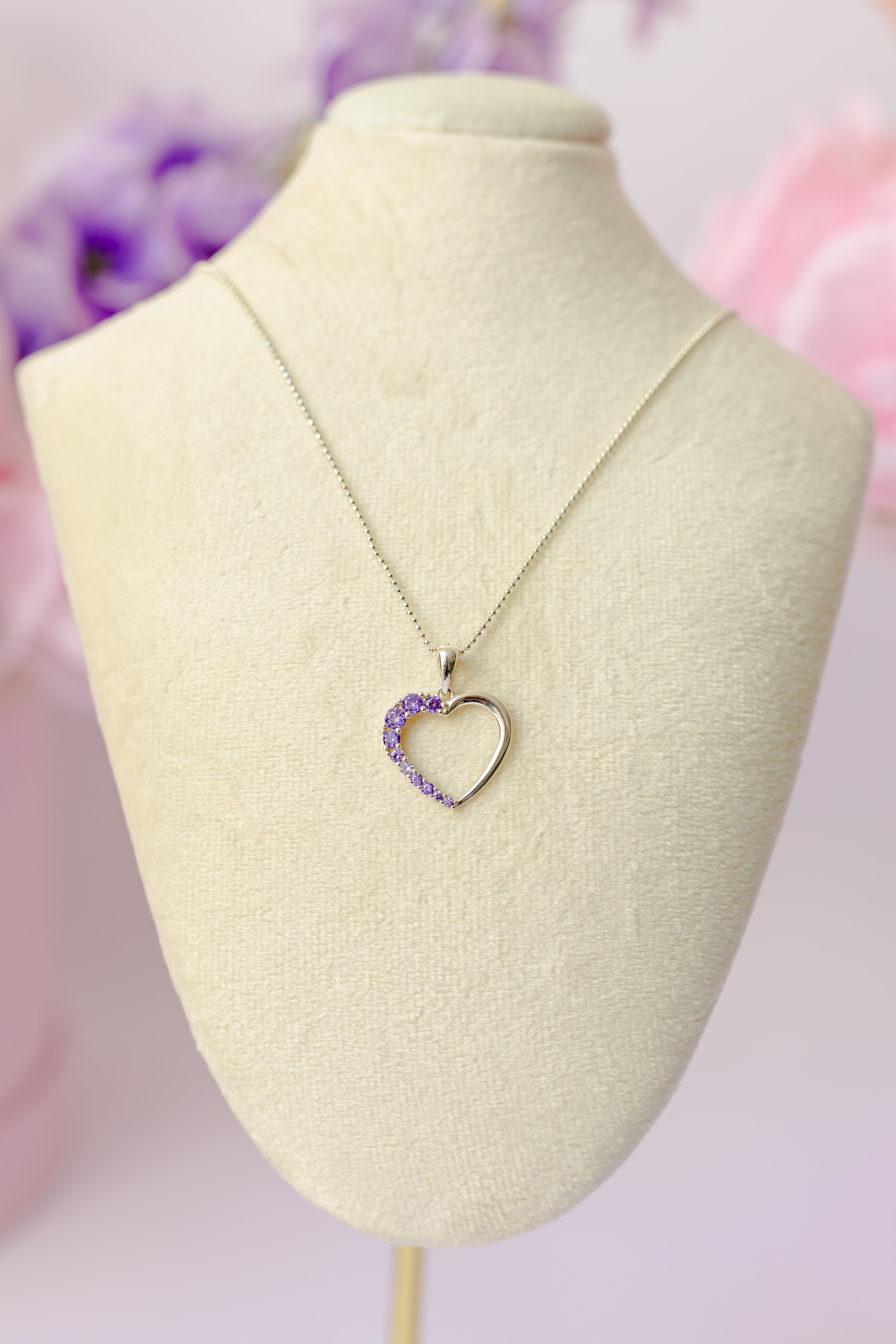Collar Dije Corazon Silueta (Variantes)