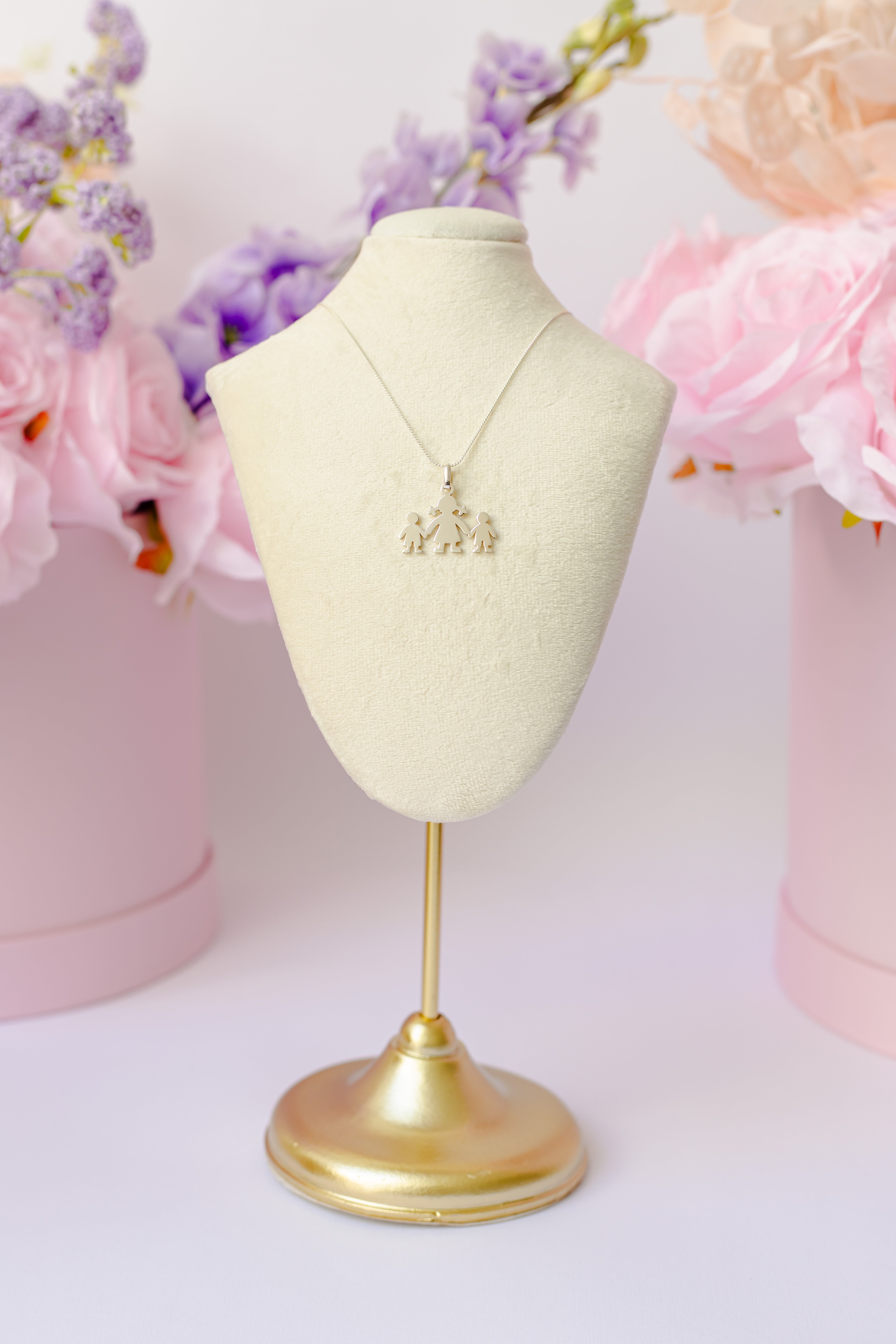 Collar Dije Mamá Hijos