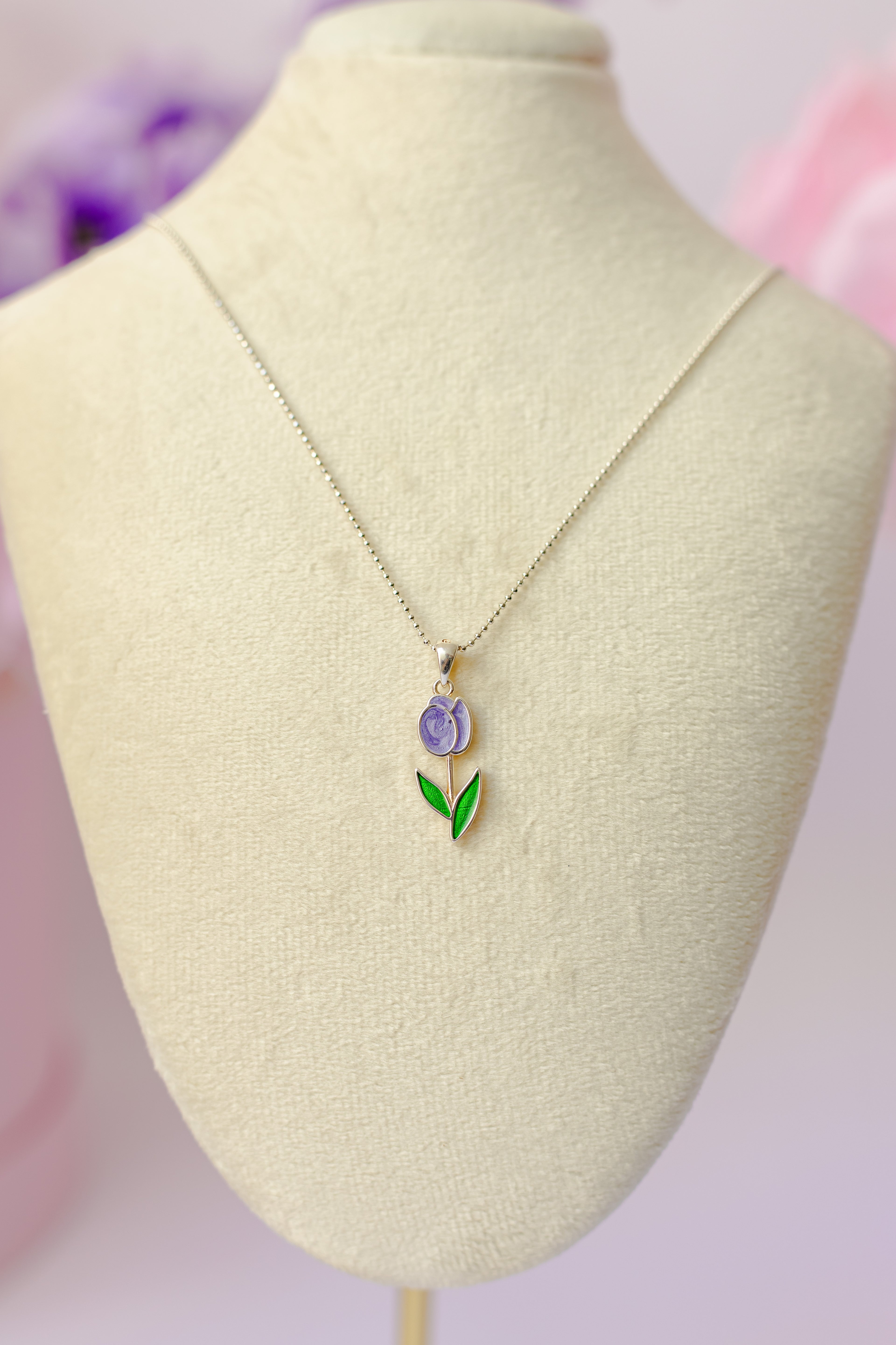Collar Dije Tulipan (Variantes)