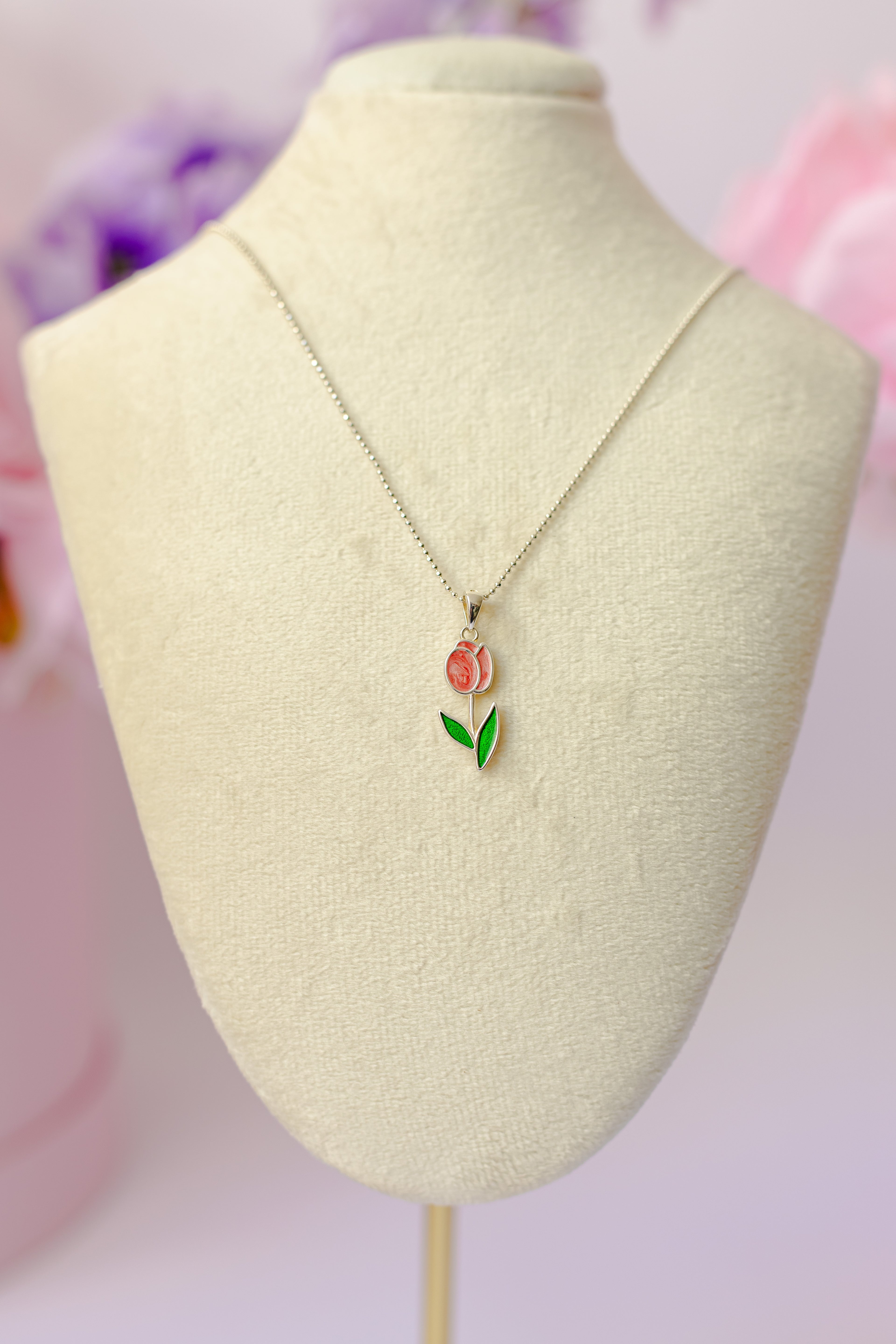 Collar Dije Tulipan (Variantes)
